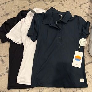 BNWT bundle Vuori Mudra fitted polo